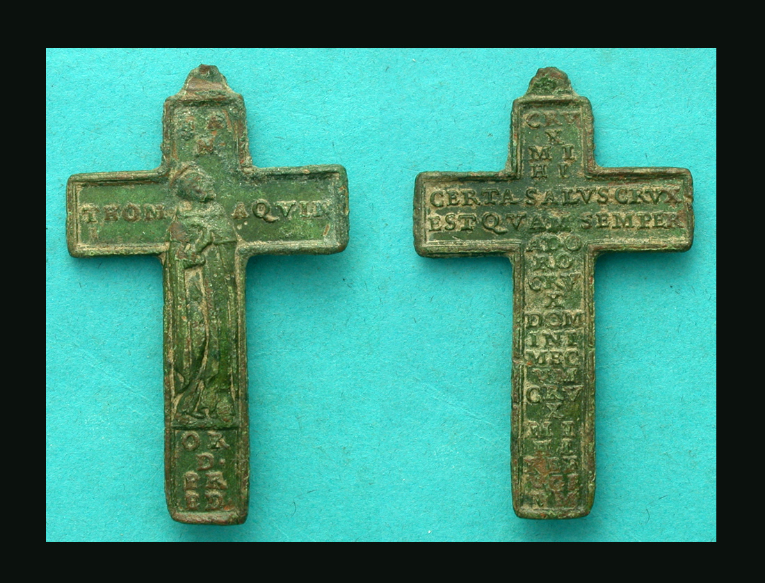 Cross, Roman Catholic, Saint Thomas Aquinas, 18th-19th Century